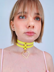 DAISY HEART CHOKER - SMALL