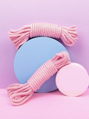 Shibari Rope_candy pink_silk bamboo_Vegan_Festival_2pk_Lolli Wraps_Australia