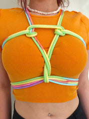 PASTEL NYLON SHIBARI ROPE - 26.2ft/8m - Lolli Wraps