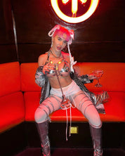 TORI BRA HARNESS - CHROME - Lolli Wraps