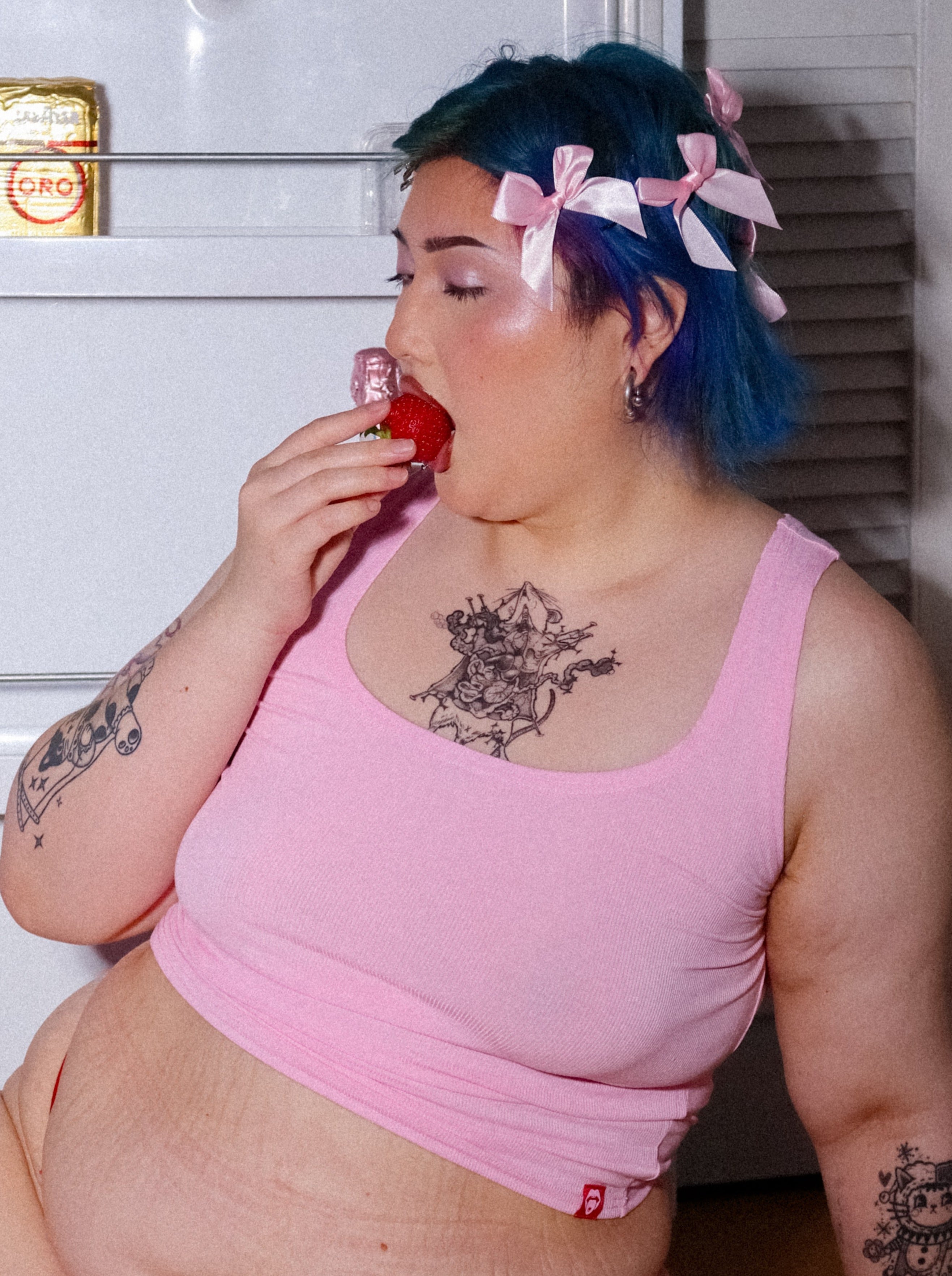ARI RIBBED SINGLET - Lolli Wraps x