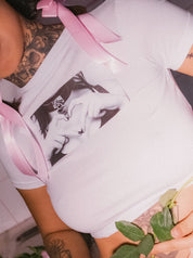 CORY CROP TEE - Lolli Wraps x